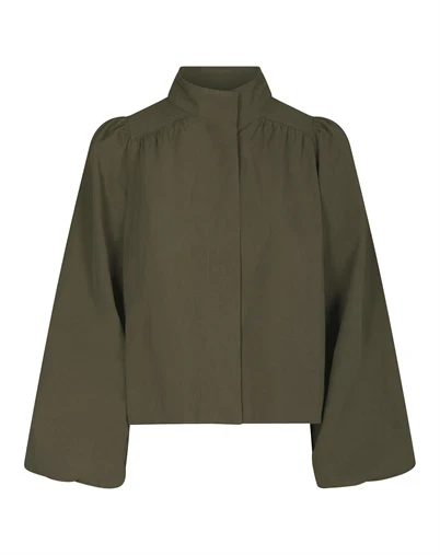 Neo Noir - Tirsa Twill Jakke - Army 